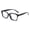 A, variant on Tortoiseshell Reading Glasses with Blue Light Blocking Square Frame for Reading and Screen Use Lightweight and Comfortable 400 HA