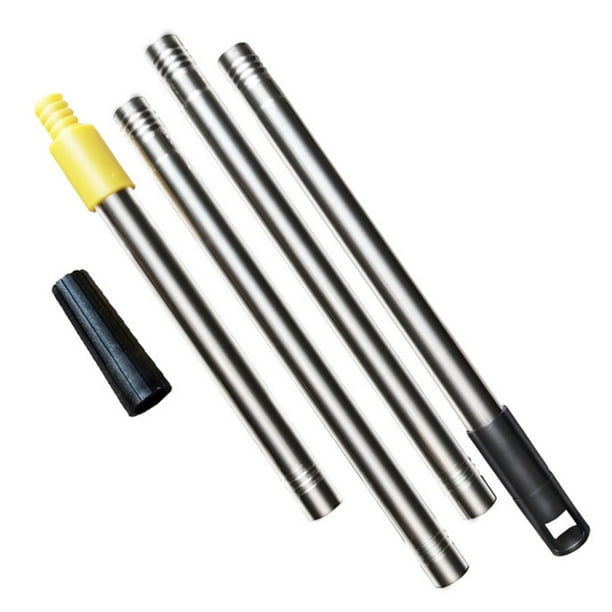 Bearachild Extensión de cepillo de rodillo, extensor de limpiaparabrisas de acero inoxidable, resistente a la corrosión, accesorios Suministros de limpieza para el hogar
