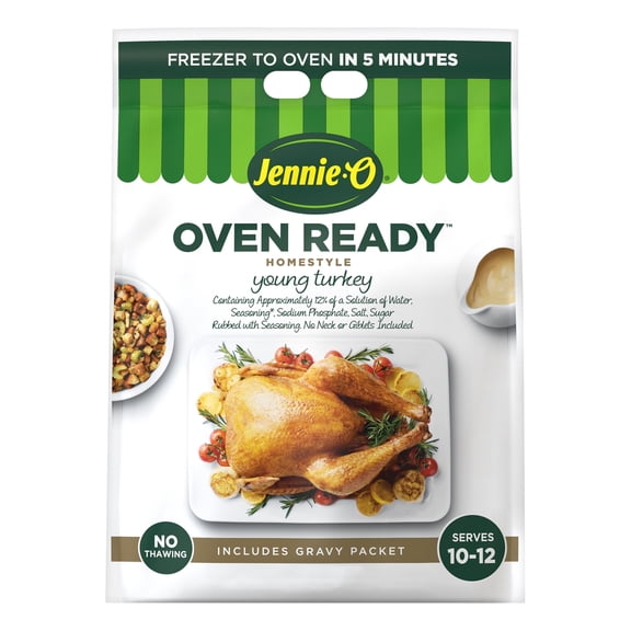 JENNIE-O OVEN READY Whole Turkey, Frozen, 11-13 lb Plastic Bag