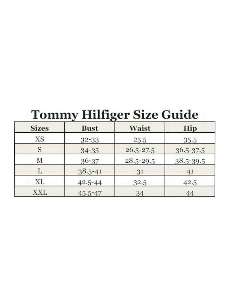 Shirt Tommy Hilfiger Women's Shorts Size Chart Tommy Hilfiger