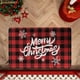 thumbnail image 5 of Felpudo navideño con diseño de árbol de Navidad | Alfombra festiva estilo pashmina | Felpudo de poliéster de 60 x 40 cm para entrada y sala de estar, 5 of 5