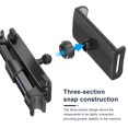 thumbnail image 3 of Riwesomey Reemplazo de montaje de tableta para reposacabezas de coche ABS, ángulo telescópico desmontable, forro de silicona ajustable, soporte para Automoción decorativa y accesorios Negro Tipo 2 Riwesomey VI017464-02, 3 of 6