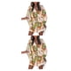 thumbnail image 3 of Vestido corto Qarigey Sexy Escote en V profundo Mangas acampanadas Mini Fiesta Playa Vacaciones, 3 of 6