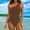 Coffee, variant on Swimming Women Swimwears Monokini Bathing Suit for Summer Beach Pool with Effect Lightweight Seamless Design Dark Blue XL