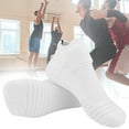 thumbnail image 4 of Men Basketball Socks, Men Socks Absorb Moisture  For Exercise For Reducing Ankle Pressure White,Black,Gray, 4 of 8