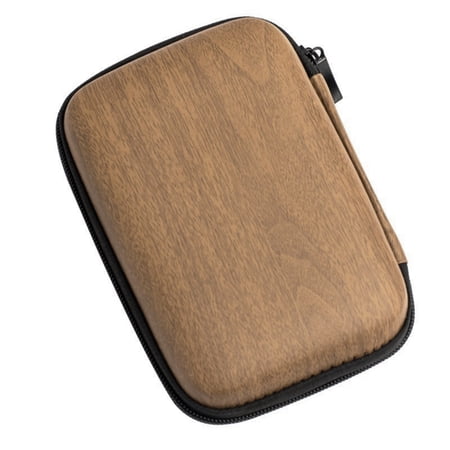 Drrntien Portable EVA Carrying Case for 2.5 External Hard Drive and Accessories with Water Resistant