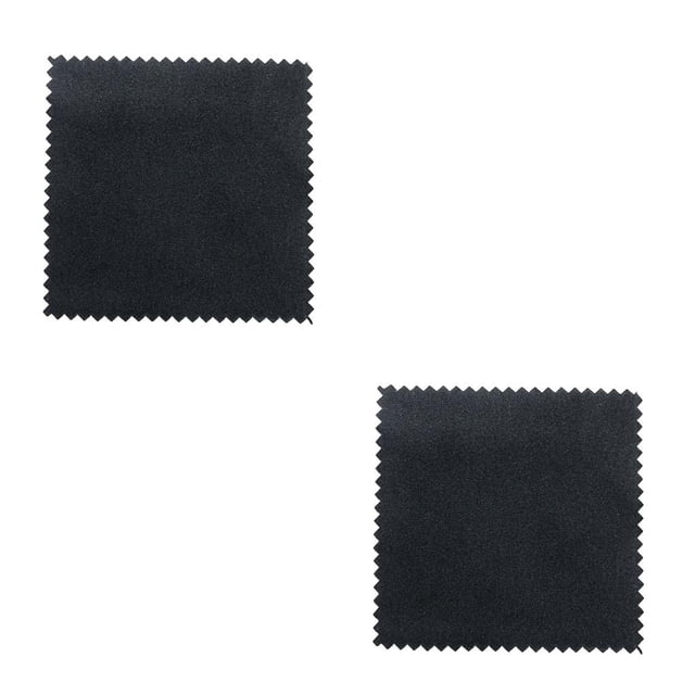 Advancent Paño de limpieza y pulido de joyería de plata de 100 piezas, de pendientes reutilizable de doble cara, suministros de Type2 NO2