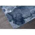 thumbnail image 6 of La Dole Rugs Blue Abstract Contemporary Marble Minimal Design Area Rug For Living Room Bedroom Dining Kitchen 6'7"x9'6", 6 of 7