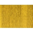 thumbnail image 1 of Ahgly Company Indoor Rectangle Solid Yellow Modern Area Rugs, 6' x 9', 1 of 4