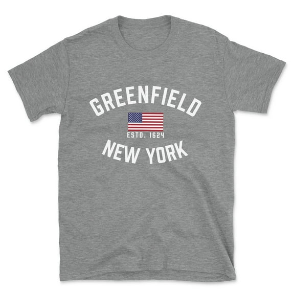Greenfield New York Patriot Men's Cotton T-Shirt
