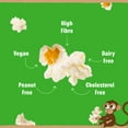 thumbnail image 4 of Bad Monkey Caramel Heat N' Eat Gourmet Pre-Popped Popcorn in Eco-Friendly Compostable Popcorn Bags - Heat in Oven or Microwave - 9 Pack, 4 of 8