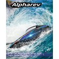 thumbnail image 3 of ALPHAREV RC Boat with Case R308MINI 2 Packs 20+ MPH Remote Control Boat for Pools and Lakes, 2.4 GHZ RC Boats for Adults and Kids, 3 of 7