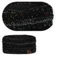 thumbnail image 3 of Diadema para mujer, diadema con forro polar de punto cálido, diadema con orejeras para invierno Adepaton CPB-DE-LYY1075-4, 3 of 5