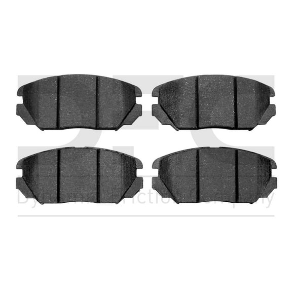 Dynamic Friction Company 5000 Euro Ceramic Brake Pads 1600-1125-00-Front Set