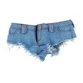 thumbnail image 1 of Figura de acción femenina a escala 1/6 con pantalones cortos vaqueros, ropa en miniatura, durabilidad y muñeca. Azul claro, 1 of 9