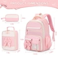 thumbnail image 2 of Mochila DIGOBAY para niñas con bolsa de almuerzo y estuche para lápices, 2 of 7