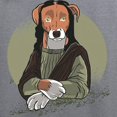 thumbnail image 3 of CafePress - Mona Lisa Dog Sweatshirt - Pullover Hoodie, Classic & Comfortable Hooded Sweatshirt, 3 of 4