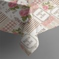 thumbnail image 4 of Pioneer Flower Floral Print Pattern Rectangle Tablecloth 60"x120", Waterproof Polyester Table Cloth, Wipeable Spillproof for Dining Camping Indoor Outdoor, 4 of 6