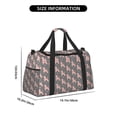 thumbnail image 3 of Easygdp Poodle Dog Bolsa de Gimnasio, Bolsa de Viaje Duffel, Bolsa de Fin de Semana con Compartimentos, Bolsa de Mano para Noche, 3 of 7