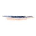 thumbnail image 2 of G.E.T. Melamine Fish Serving Platter, BPA Free, 12" x 8.25", Blue (Set of 4), 2 of 4
