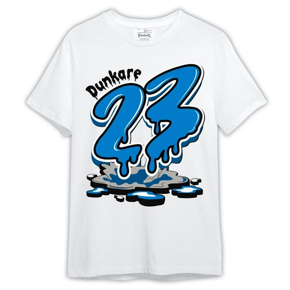 Dunkare Shirt to Match 4 Military Blue Shirt, 23 Drip Military Blue 4s Graphic Tee for Men Women