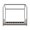 Gray Velvet2, variant on XIZE Full Size Velvet House Bed with Wooden Frame, Gray