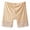 Beige, variant on Seamless Mid Wontty Waistband Lace Sheer Pure Blend Panties For Underleggings Daily Wear Comfort Workout Leggings for Women Cropped
