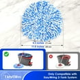 thumbnail image 2 of TidyBliss Spin Mop Replace Head 3 Pack for RinseClean 2 Tank System, 2 of 7