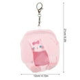 thumbnail image 2 of unbranded Con Llavero Rosa De Con Seguro Y Transparente Para Tarjetas, 2 of 6