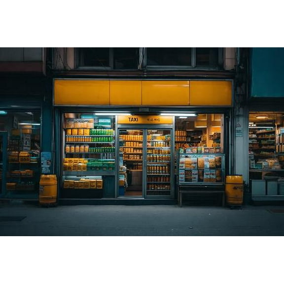 Taxi Shop Puzzle Game Challenge Adult Puzzle 500 Piece