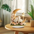thumbnail image 5 of JoyMoreHome Moon Tabletop Ornament, Sheep Display 2D Plane Housewarming Gift, Interior Design Centerpiece Table Decoration for Living Room, Tabletop & Home, 5 of 8