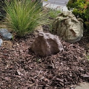 Backyard X-Scapes River Brown Artificial Boulder Fake Rock 9 in H x 13 in W x 16 in L