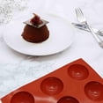 thumbnail image 3 of Silicone Semi Sphere Mold, Food Grade Silicone Chocolate Bomb Molds For Creative Treats Making, Easy Clean Nonstick Large Chocolate Sphere, Perfect For Events, 3 of 5