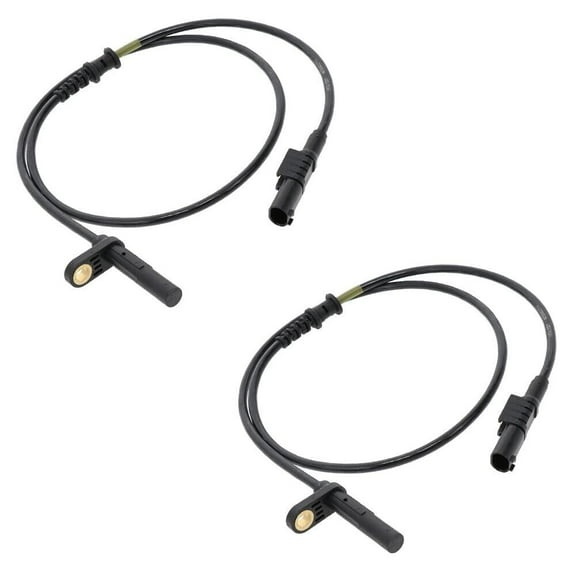 2X Front Driver Passenger Side ABS Wheel Speed Sensor Compatible with Mercedes-Benz G500 08-09 G63 AMG 13-18 G65 AMG 08-11 G550 09-18 2ABS1736