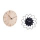 thumbnail image 5 of Reloj de pared redondo, reloj de pared de madera, reloj de pared grande, reloj de pared acrílico, silencioso, sin , fácil de leer, decoración en, 5 of 8