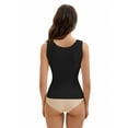 thumbnail image 2 of Unique Bargains Women's Wide Strap Camisoles with Built-In Padded Bras S Black, 2 of 6