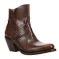 thumbnail image 2 of Lucchese Womens Harley Cowhide Gradient Round Toe Cowboy  Ankle Dress Boots, 2 of 5