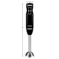 thumbnail image 5 of Chefman RJ19-RBR-S-Marsala - Batidora de hielo (goma, 300 W, tacto suave), negro (Black Bonus Pack), 2-Speed Control, 1, 5 of 5