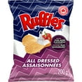 thumbnail image 1 of Ruffles Croustilles Saveur Assaisonnées, 1 of 10