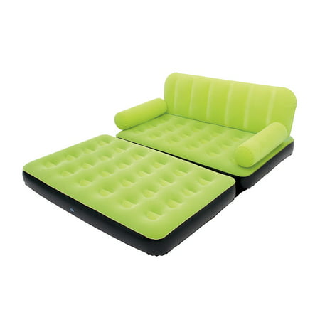 Bestway 2-in-1 Chair with Pump, Green (Best Way To Sleep With A Stiff Neck)