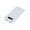 White, variant on JTNeq Sleek 10000mAh Fast Charging Power Bank with Smart LED Display and 5V 2.1A USB Output for Mobile Phones