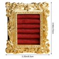thumbnail image 2 of Hzzsbu Vintage Ring Display Stand, Baroque Ring Holder Earring Display Tray Jewelry Organizer Birthday Engagement Wedding Decoration for Women, 2 of 7