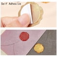 thumbnail image 3 of 25Pcs Adhesive Wax Seal Stickers Envelope Seal Decoration For Craft Scrapbook DIY Gift Flower 30mm, 3 of 6