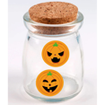 thumbnail image 5 of 2 rollos de 1000 pegatinas de Halloween pegatinas de linterna de calabaza JM, 5 of 5