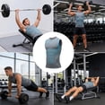 thumbnail image 5 of Compression Vest Shaping Sleeveless Compression Shirts Slimming Body Shaper Vest Tummy Control Tank Tops,Gray, 5 of 7