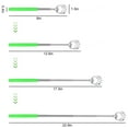 thumbnail image 6 of TSV 4pcs Telescoping Back Scratchers, Extendable Portable Bear Claws Metal Back Scratchers, Telescopic Back Massager with Rubber Handles, 6 of 7