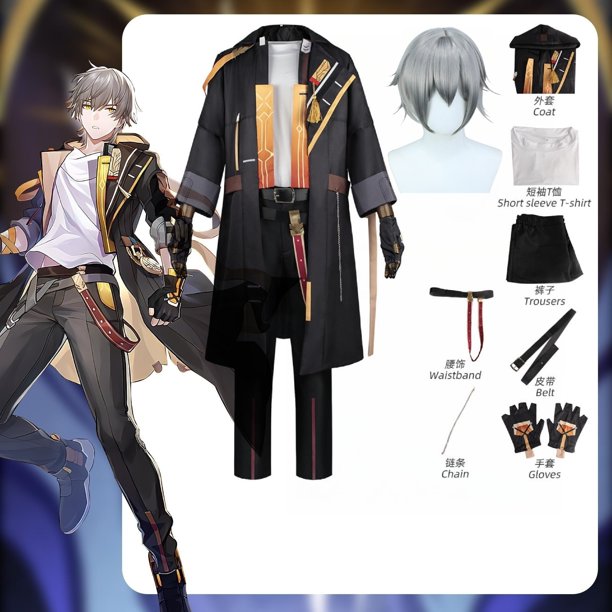 Disfraz de Halloween para mujer, traje de personaje del juego Honkai Star Rail, Trailblazer