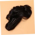 thumbnail image 3 of unbranded 1Ud Extensión De Ponytail Con Clip Garra Sintético Para Color Negro, 3 of 8