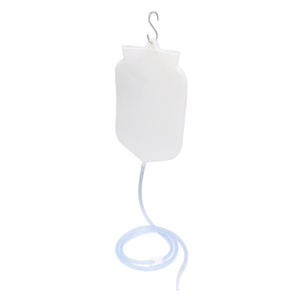 Kit de Bolsa de Enema de Silicona Transparente Limpieza Segura de café y Leche Kit de Bolsa de Enema de Limpieza de Colon Portátil para Hombres y Mujeres Kit de Bolsa de Enema ANGGREK Otros