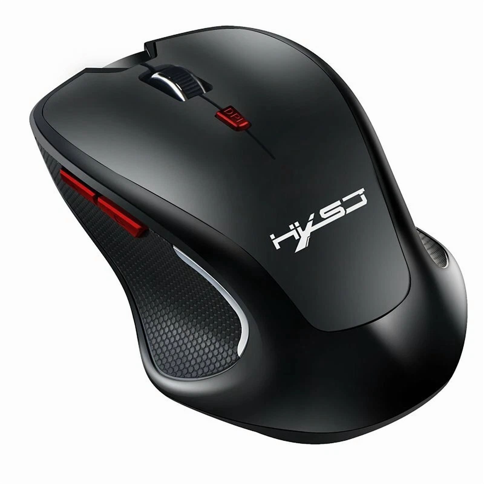 FLORA- Bluetooth Wireless Mouse 2400 Dpi Adjustable Optical Gaming Mice For Laptop Pc
